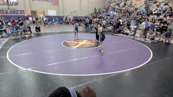 120 lbs Champ. Round 2 - Bo McKim, Brentwood vs Daniel Baugh, Independence