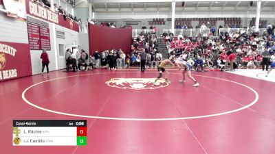 126 lbs Consolation - Liam Ritchie, St. Paul's School vs Justin Castillo, St. Anthony's