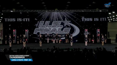 Top Gun Cheerleading Academy - Thunderbirds [2025 L1.1 Youth - PREP - D2 Day 1] 2025 The U.S. Finals Louisville