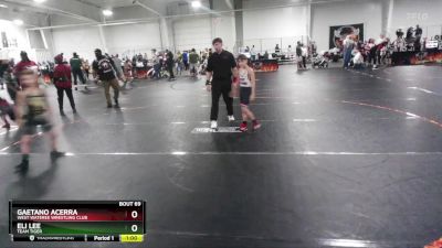 65 lbs 3rd Place Match - Gaetano Acerra, West Wateree Wrestling Club vs Eli Lee, Team Tiger