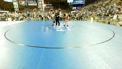 118 lbs Cons 16 #1 - Lillian Hulegaard, WA vs Aviana Caceres, TX