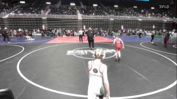 61 lbs Semifinal - Aiden Garcia, Heights WC vs Colton Oeltjenbruns, Green River Grapplers