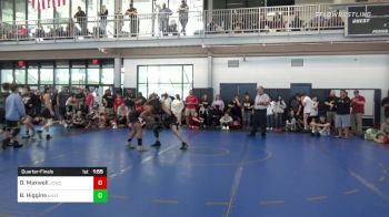 120 lbs Quarterfinal - Daylan Maxwell, Jackson County Wrestling Club vs Brandon Higgins, UNATTACHED