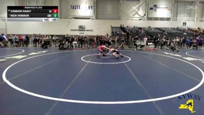 81 lbs Cons. Semi - Nick Hobson, GPS Wrestling Club vs Connor Hanly, VHW Club