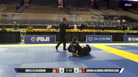 Adriana Alejandra Contreras Cabr vs Angela Lee Blackburn 2025 Pan Jiu Jitsu IBJJF Championship