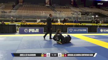 Adriana Alejandra Contreras Cabr vs Angela Lee Blackburn 2025 Pan Jiu Jitsu IBJJF Championship