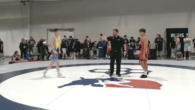 55 kg Champ. Rd Of 16 - Jeremiah Wachsmuth, COBRA ALL-STARS / Cobra Wrestling Systems LLC vs Daniel Goodwin, Izzy Style Wrestling