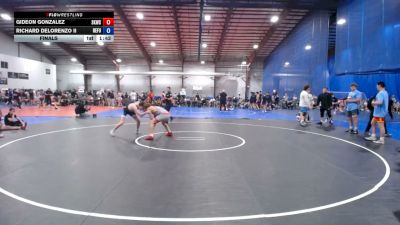138 lbs Final - Gideon Gonzalez, SKWC - HS vs Richard DeLorenzo II, Refugee All-Stars - HS