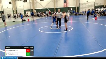 110 lbs Round 1 (8 Team) - Treyton Kropatsch, Columbus Wrestling Organization vs Jesvin Verduzco, Kearney Matcats - Blue