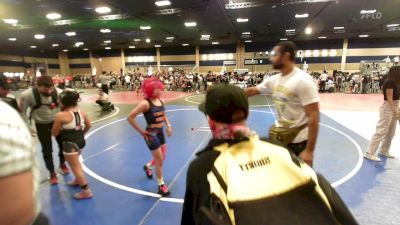 109 lbs Round Of 32 - Londyn Cooper, Gold Rush Wr Acd vs Anaya Falcon, Pounders WC