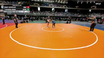 6A 235 lbs Champ. Round 1 - Jayauna Ennis, Conroe Woodlands College Park vs Emmy Gonzalez, El Paso Franklin