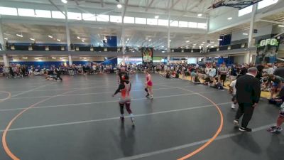 125 lbs Semifinal - Temperance Lowe, Unattached vs Jannah Rahman, Unattached