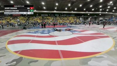 85 lbs Quarterfinal - Cormick Fischer, Eastside United vs Avory Squires, Hamlin-Castlewood