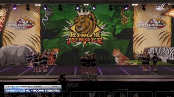 CheerVille AL - Koopa Troopas [2025 L1.1 Youth - PREP Day 1] 2025 ASC King of the Jungle Nashville Showdown