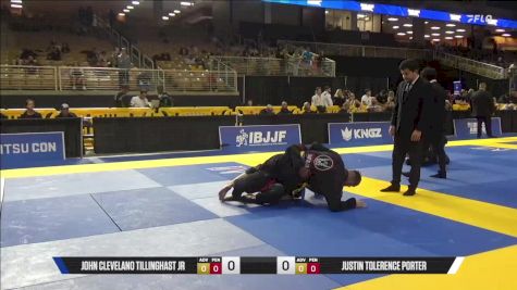 Justin Tolerence Porter vs John Clevelano Tillinghast Jr 2025 Pan Jiu Jitsu IBJJF Championship