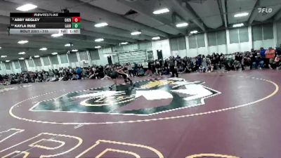 110 lbs Champ. Round 3 - Abby Negley, Cozad vs Kayla Ruiz, La Junta
