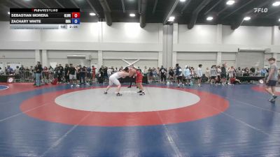 215 lbs Cons. Sub-quarters - Sebastian Morera, Gladiator Wrestling vs Zachary White, Roundtree Wrestling Academy