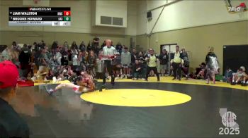 112 lbs Champ. Round 1 - Brooks Howard, Kasner vs Liam Walston, Northshore Wrestling Club