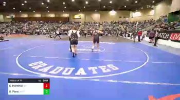 Round Of 16 - Miguel Perez, Caldwell Wrestling Club vs Jacob Fowler, Spanish Springs