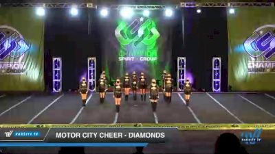 Motor City Cheer - Diamonds [2021 L4 Junior - Small Day 1] 2021 CSG Super Nationals DI & DII