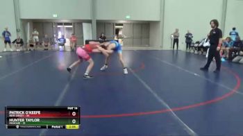113 lbs Round 1 (8 Team) - Patrick O`Keefe, New Jersey vs Hunter Taylor, Missouri