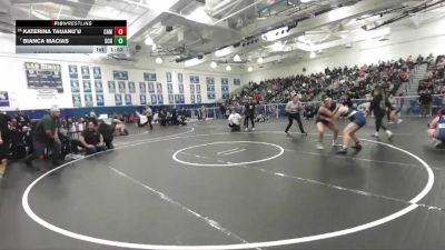 170 lbs Champ. Round 1 - Bianca Macias, Schurr vs Katerina Tauanu`u, Camarillo