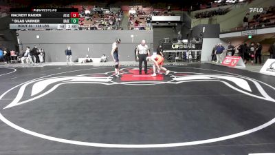 138 lbs Round Of 32 - Hackett Raiden, Atascadero vs Silas Varner, Bakersfield