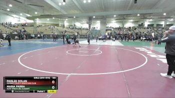 160 lbs Round 2 - Maria Parra, Elite Wrestling Academy vs Paislee Dolan, Sumner County Wrestling Club