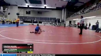 125 lbs Finals (8 Team) - Colton Wilson, LSH (LeSueur/Henderson) vs Jonah Coleman, Kasson-Mantorville