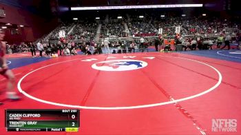 2A-144 lbs Quarterfinal - Caden Clifford, Big Piney vs Trenten Gray, Moorcroft