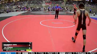 115 lbs Round 1 (4 Team) - Bryce Haltiner, Tillamook vs Evan Groulx, Scappoose