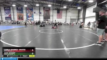 52 lbs Rd# 2 10:30am Friday - Camila Ramirez- Amates, No Escape W.A. vs Zayd Schadt, Maryland BLACK