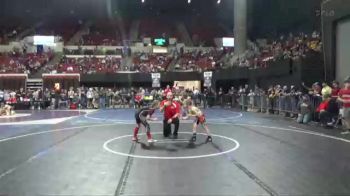 70 lbs Round 3 - Brystol Richards, Butte Wrestling Club vs Harlee Vandermars, Glasgow Wrestling Club