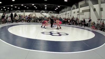 70 lbs Round 5 (6 Team) - Bennett Silence, Indiana Outlaws vs Kessiah Liechti, Nebraska Elite