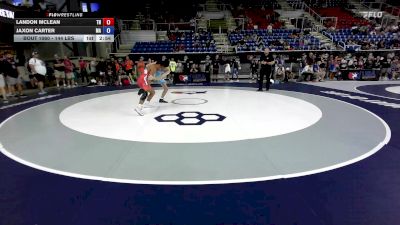 144 lbs Cons. Rd Of 128 - Landon McLean, TN vs Jaxon Carter, MA