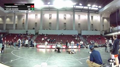 70 lbs Cons. Round 1 - Myles Rogers, Cavalier Wrestling Club vs Aaron Bonds, Great Neck Wrestling Club