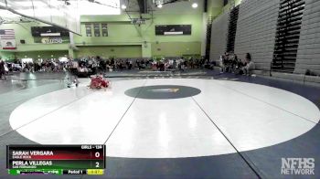 130 lbs Cons. Round 1 - Sarah Vergara, EAGLE ROCK vs Perla Villegas, SAN FERNANDO