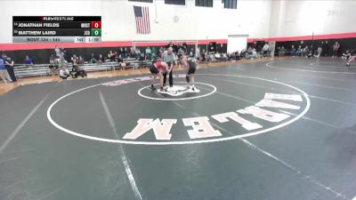 144 lbs Champ. Round 2 - Jonathan Fields, Chicago (MARIST) vs Matthew Laird, JOLIET (CATHOLIC Academy)