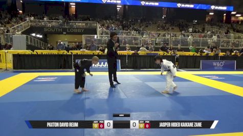 Jasper Hideo Kaikane Zane vs Paxton David Reum 2025 Pan Kids Jiu-Jitsu IBJJF Championship