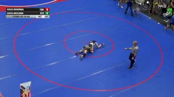 89 lbs Consi Of 32 #2 - Cole Kokinda, Tamaqua vs Luca McCann, Bethel Park