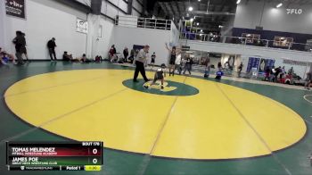 116 lbs Quarterfinal - Tomas Melendez, Pitbull Wrestling Academy vs James Poe, Great Neck Wrestling Club