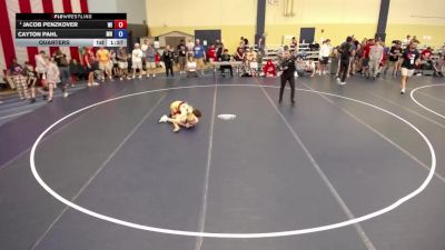 126 lbs Quarters - Jacob Penzkover, WI vs Cayton Pahl, MN