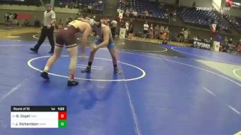 160 lbs Round Of 16 - Bryce Dagel, PINnacle vs John Richardson, Ohana