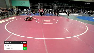 138 lbs Round Of 16 - Ruben Rios, Toppenish vs Landon Lavey, Crook County