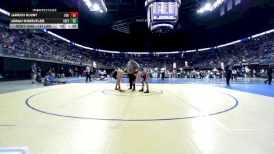 130 lbs Round Of 32 - Jarrod Blunt, Salisbury vs Jonah Hostutler, Keystone Oaks