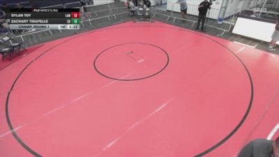 106 lbs Champ. Round 1 - Zachary Tirapelle, Clovis High vs Dylan Toy, LAWC