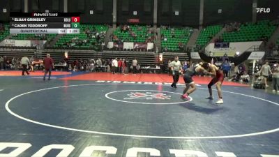 6A 157 lbs Quarterfinal - Caden Todoroff, Mortimer Jordan HS vs Elijah Grimsley, Columbia