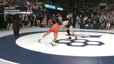 132 lbs Champ. Rd Of 128 - Gabe Kingery, IA vs Elliot Wullbrandt, OR