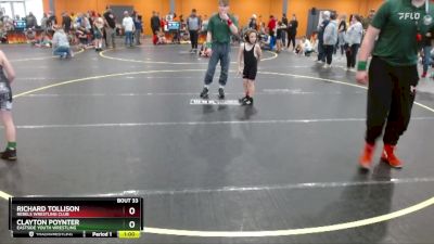 70 lbs Cons. Round 1 - Richard Tollison, Rebels Wrestling Club vs Clayton Poynter, Eastside Youth Wrestling