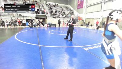12U Girls - 75 lbs Semis - Elena Vreeland, AK vs Rane Mitchell, CA